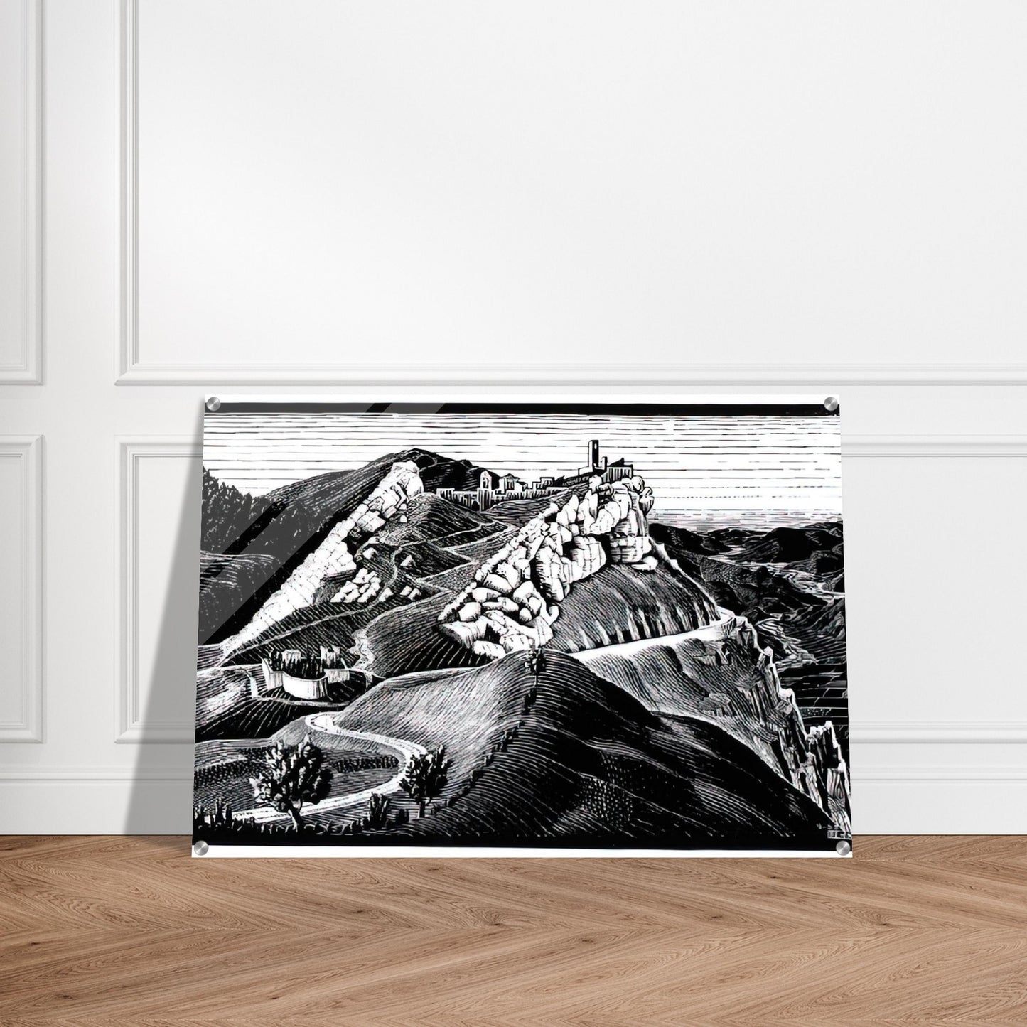 ESCHER (16) - MC Escher Acrylic Print - 70x100 cm / 28x40″ inches | Maurits Cornelis Escher Prints