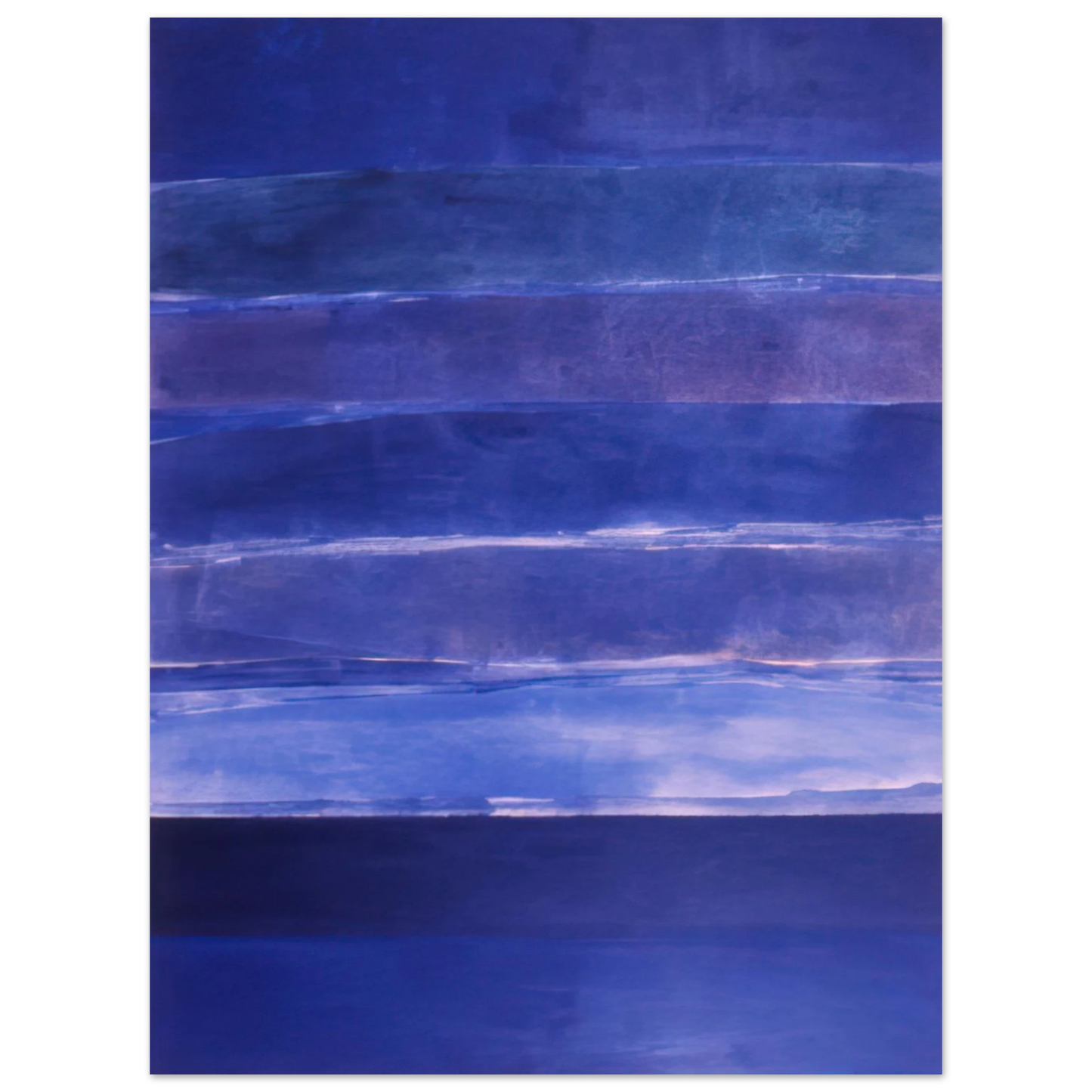 Ronnie Landfield - Ocean Love - 1981  75x100 cm / 30x40inches Fine Art Poster