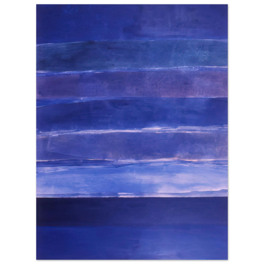 Ronnie Landfield - Ocean Love - 1981  75x100 cm / 30x40inches Fine Art Poster