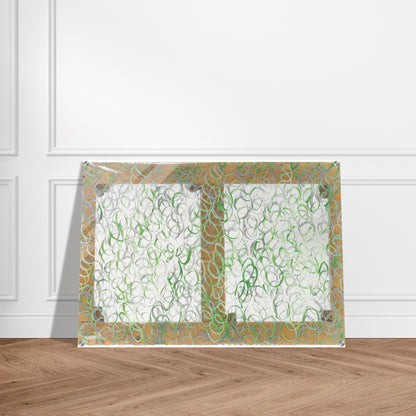 Verdeargento - 1969 - Carla Accardi Acrylic Print - 70x100 cm / 28x40″ inches