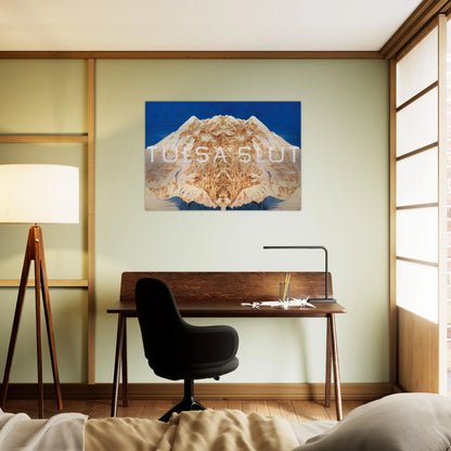 TULSA SLUT 2016 - Edward Ruscha Brushed Aluminum Print - 70x100 cm / 28x40 inches | Edward Ruscha Aluminum Print | Edward Ruscha Prints