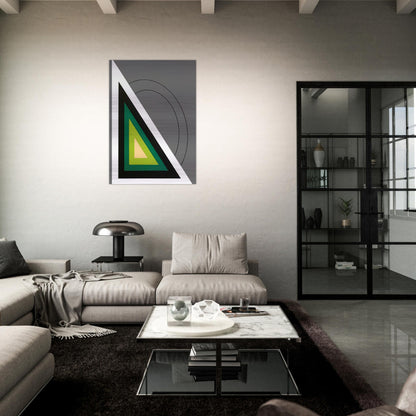 Untitled - Concretism - Carmelo Arden Quin Brushed Aluminum Print - 70x100 cm / 28x40 inches | Carmelo Arden Quin Aluminum Print | Carmelo Arden Quin Prints