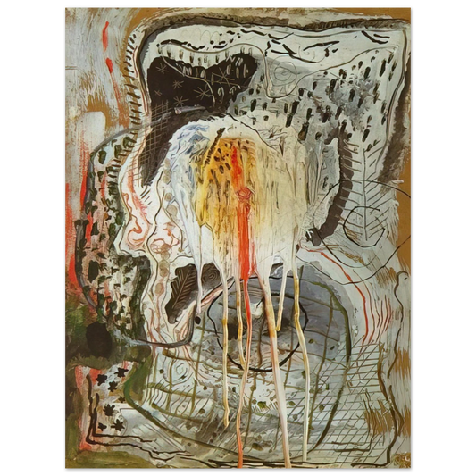 Salvador Dali - NUDE WOMAN IN AN ARMCHAIR  75x100 cm / 30x40inches Fine Art Poster