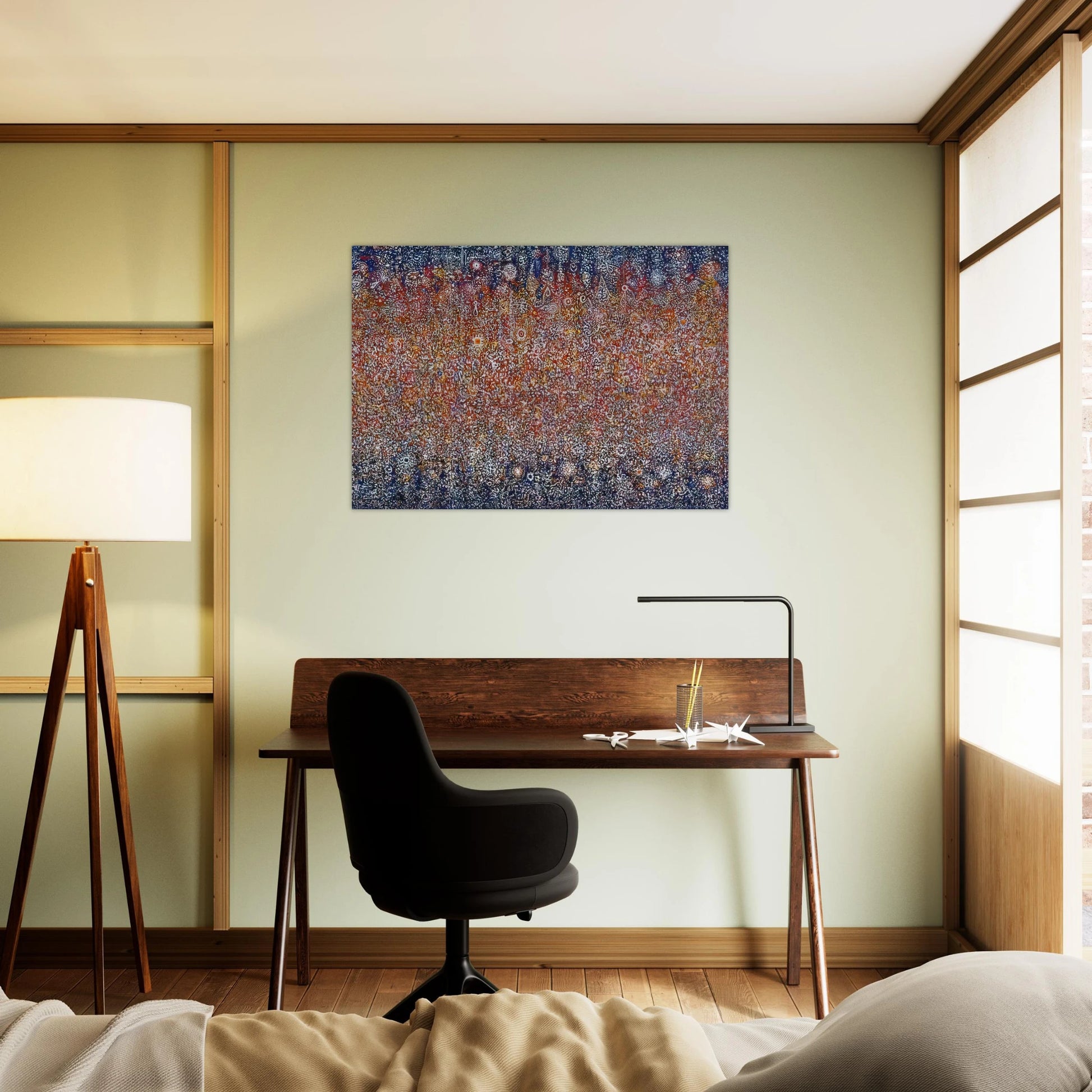 Celebration, Birth - Richard Pousette-Dart Brushed Aluminum Print - 70x100 cm / 28x40 inches | Richard Pousette-Dart Aluminum Print | Richard Pousette-Dart Prints