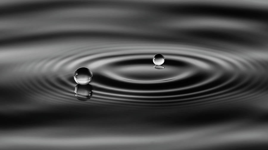2 Drops Fine Art Print | RedKalion