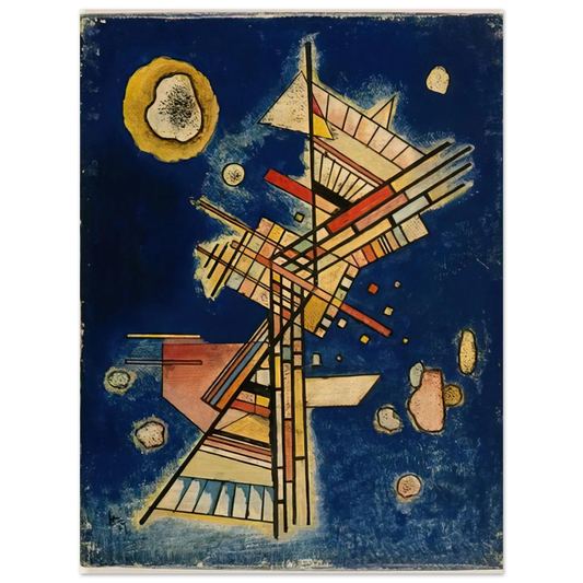 Wassily Kandinsky - DARK FRESHNESS 1927  75x100 cm / 30x40inches Fine Art Poster