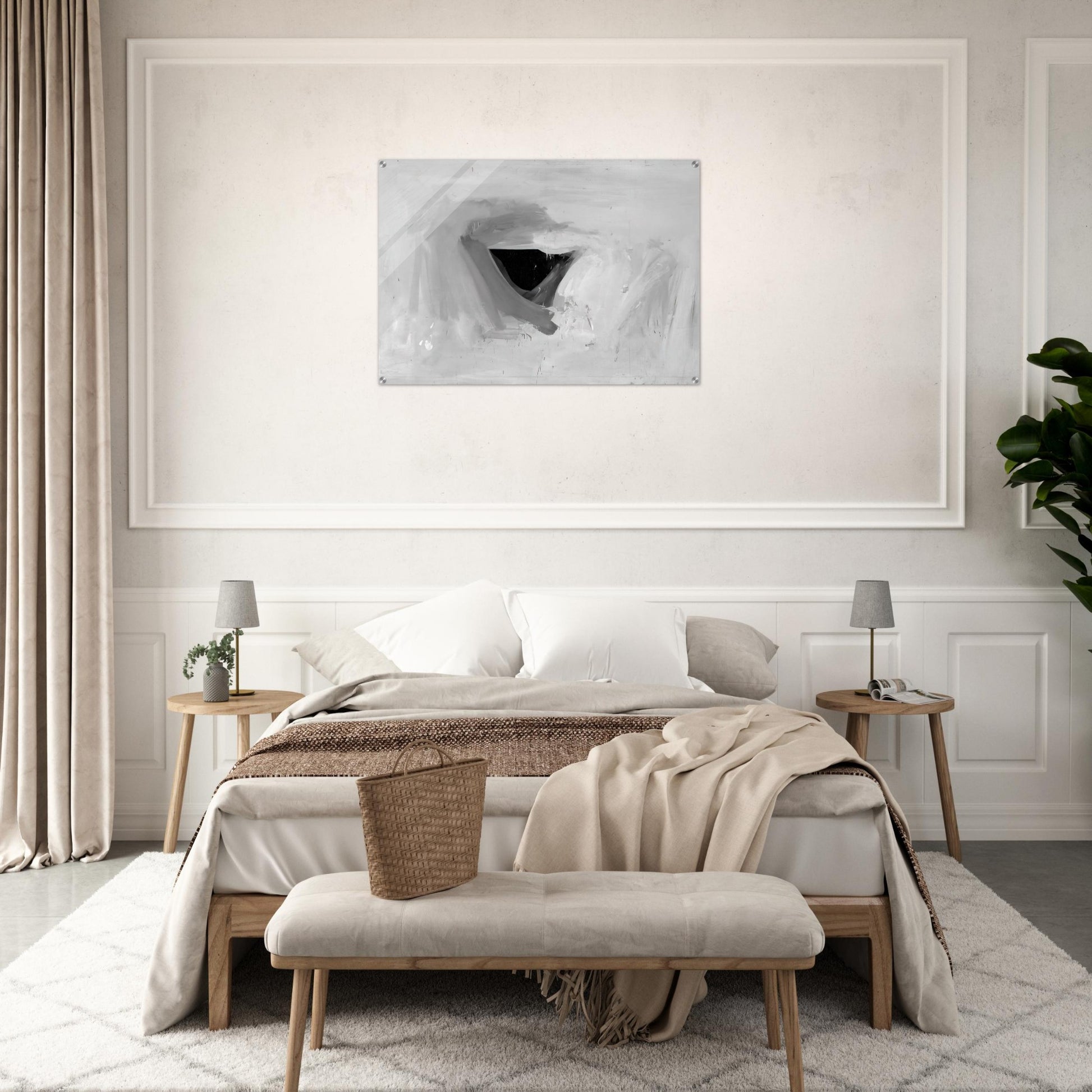 Jay DeFeo/BIG/Easter Lily - Jay DeFeo Acrylic Print - 70x100 cm / 28x40″ inches