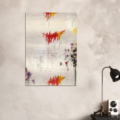 Quattro stagioni I. Primavera - Cy Twombly Brushed Aluminum Print - 70x100 cm / 28x40 inches | Cy Twombly Aluminum Print | Cy Twombly Prints