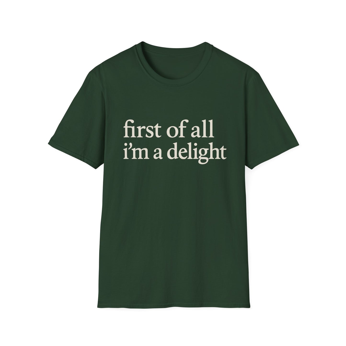Allereerst ben ik een Leuke Shirt, Grappig Citaat T-shirt voor Vrouwen, Sassy Zegging Trui, Geestig Grafisch Cadeau voor Beste Vriendin