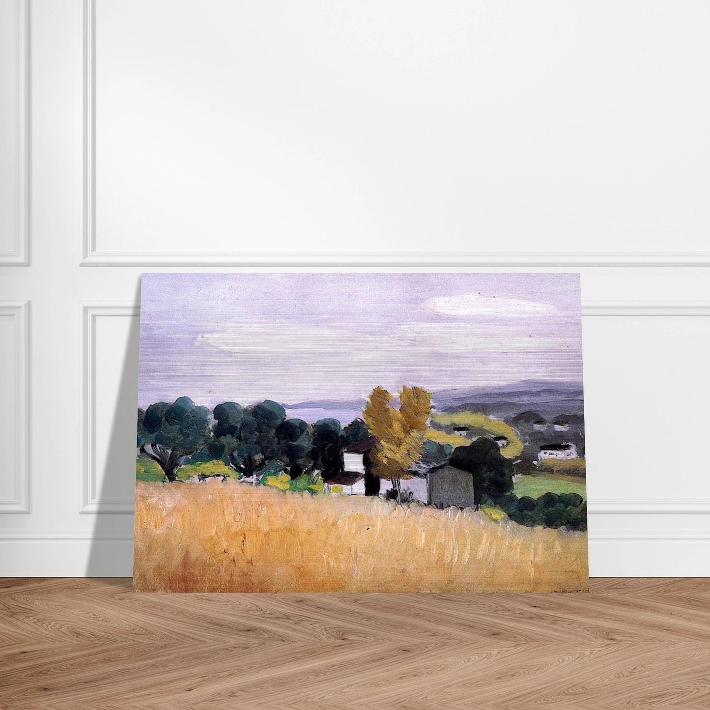 AUTUMN IN CAGNES 1918 - Henri Matisse Brushed Aluminum Print - 70x100 cm / 28x40 inches | Henri Matisse Aluminum Print | Henri Matisse Prints