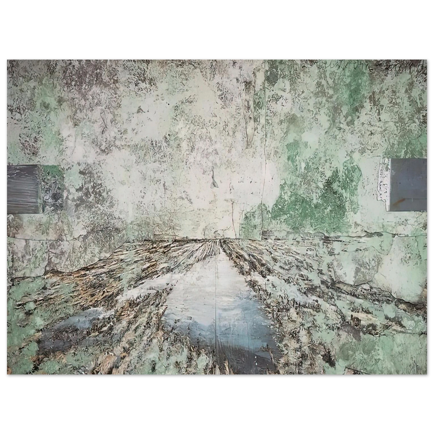 Anselm Kiefer - THE LAND OF THE TWO RIVERS ZWEISTROMLAND 1995  75x100 cm / 30x40inches Fine Art Poster