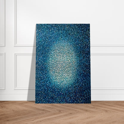 Blue Prescence - Richard Pousette-Dart Brushed Aluminum Print - 70x100 cm / 28x40 inches | Richard Pousette-Dart Aluminum Print | Richard Pousette-Dart Prints