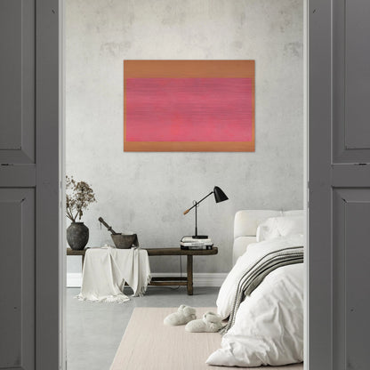 Rose Sun Box Nr. 2 - 1969 - Theodoros Stamos Brushed Aluminum Print - 70x100 cm / 28x40 inches | Theodoros Stamos Aluminum Print | Theodoros Stamos Prints