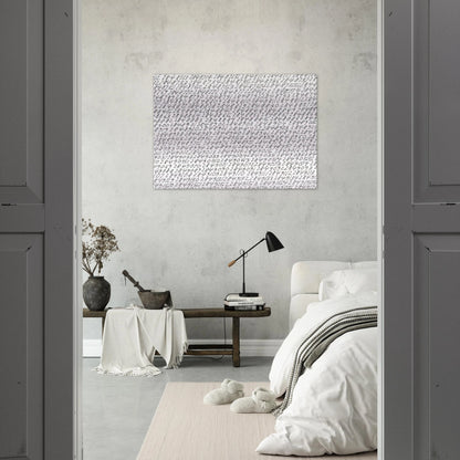 19651 - ∞, Detail - Conceptual Art - Roman Opalka Brushed Aluminum Print - 70x100 cm / 28x40 inches | Roman Opalka Aluminum Print | Roman Opalka Prints