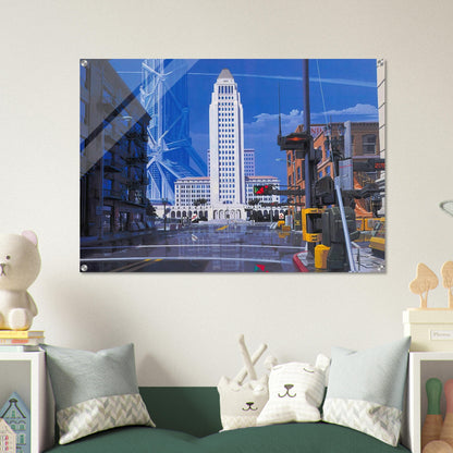 Syd Mead - Syd Mead Acrylic Print - 70x100 cm / 28x40″ inches | Syd Mead Wall Art | Syd Mead Prints
