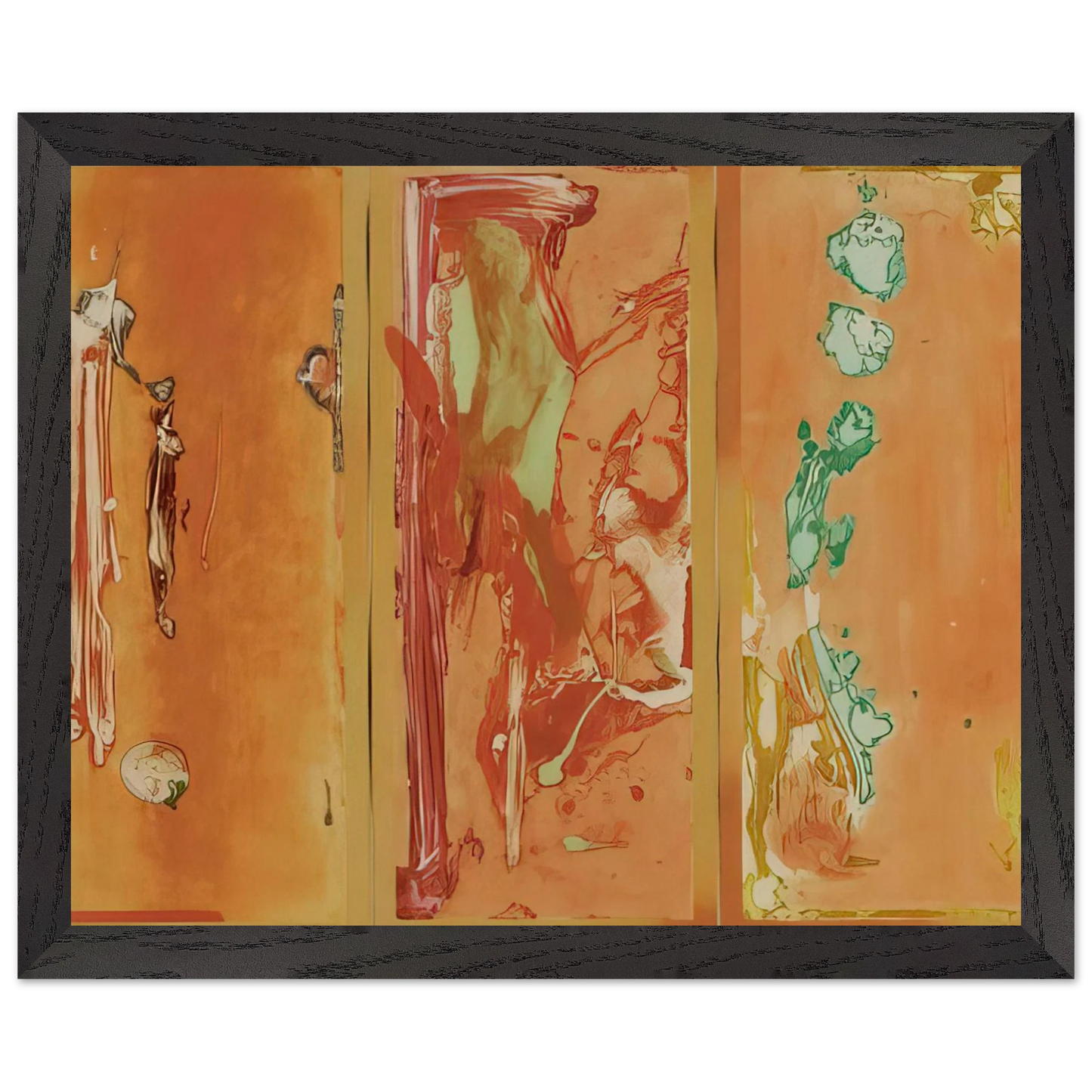 Helen Frankenthaler - Gateway - 1988 Wall art - A1 (59.4 x 84.1  cm) - Fine Art Poster-canvas - -