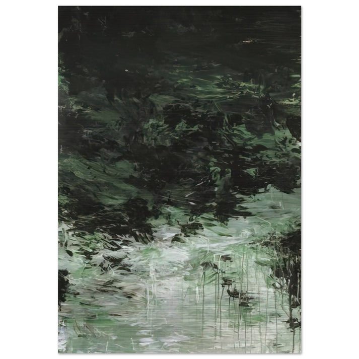 Untitled Part VIII - Cy Twombly Brushed Aluminum Print - 70x100 cm / 28x40 inches | Cy Twombly Aluminum Print | Cy Twombly Prints