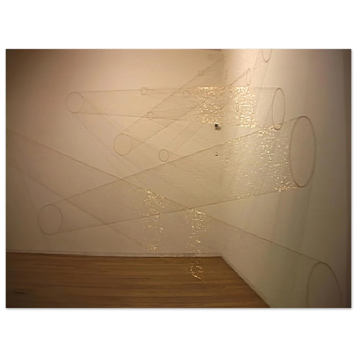 Lygia Pape - Web #1 B - 2002  75x100 cm / 30x40inches Fine Art Poster