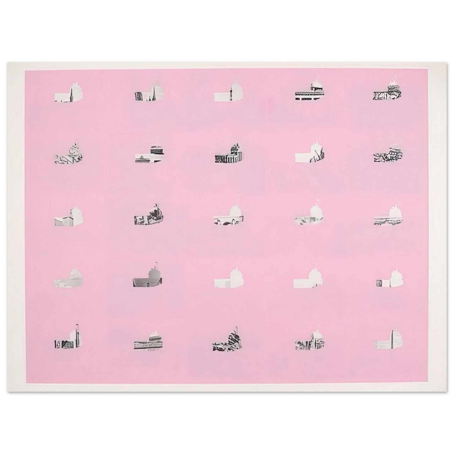 Dieter Roth - Berlin 2 - 1970  75x100 cm / 30x40inches Fine Art Poster