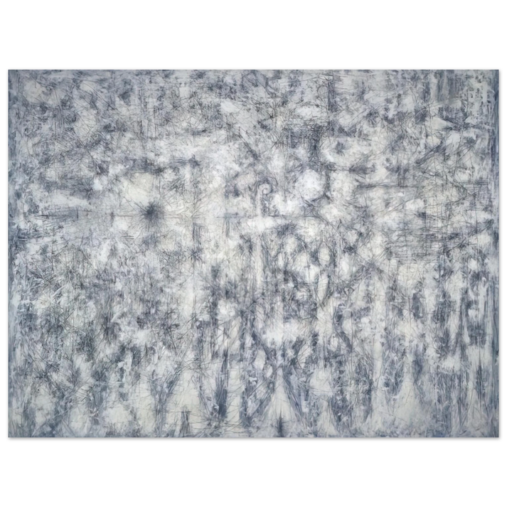 Richard Pousette-Dart - White Garden - 1951  75x100 cm / 30x40inches Fine Art Poster