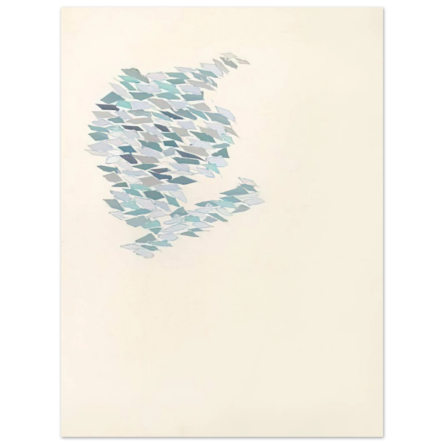Robert Goodnough - Pastel I - 1971  75x100 cm / 30x40inches Fine Art Poster