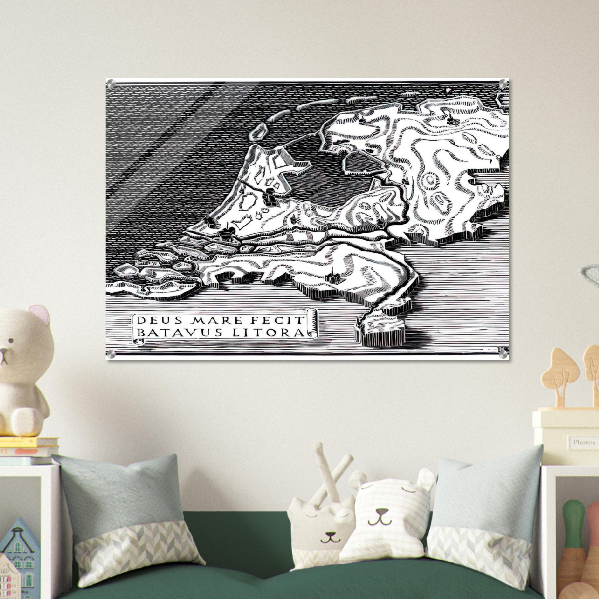 ESCHER (28) - MC Escher Acrylic Print - 70x100 cm / 28x40″ inches | Maurits Cornelis Escher Prints