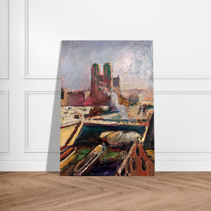 NOTRE DAME 1900 - Henri Matisse Brushed Aluminum Print - 70x100 cm / 28x40 inches | Henri Matisse Aluminum Print | Henri Matisse Prints