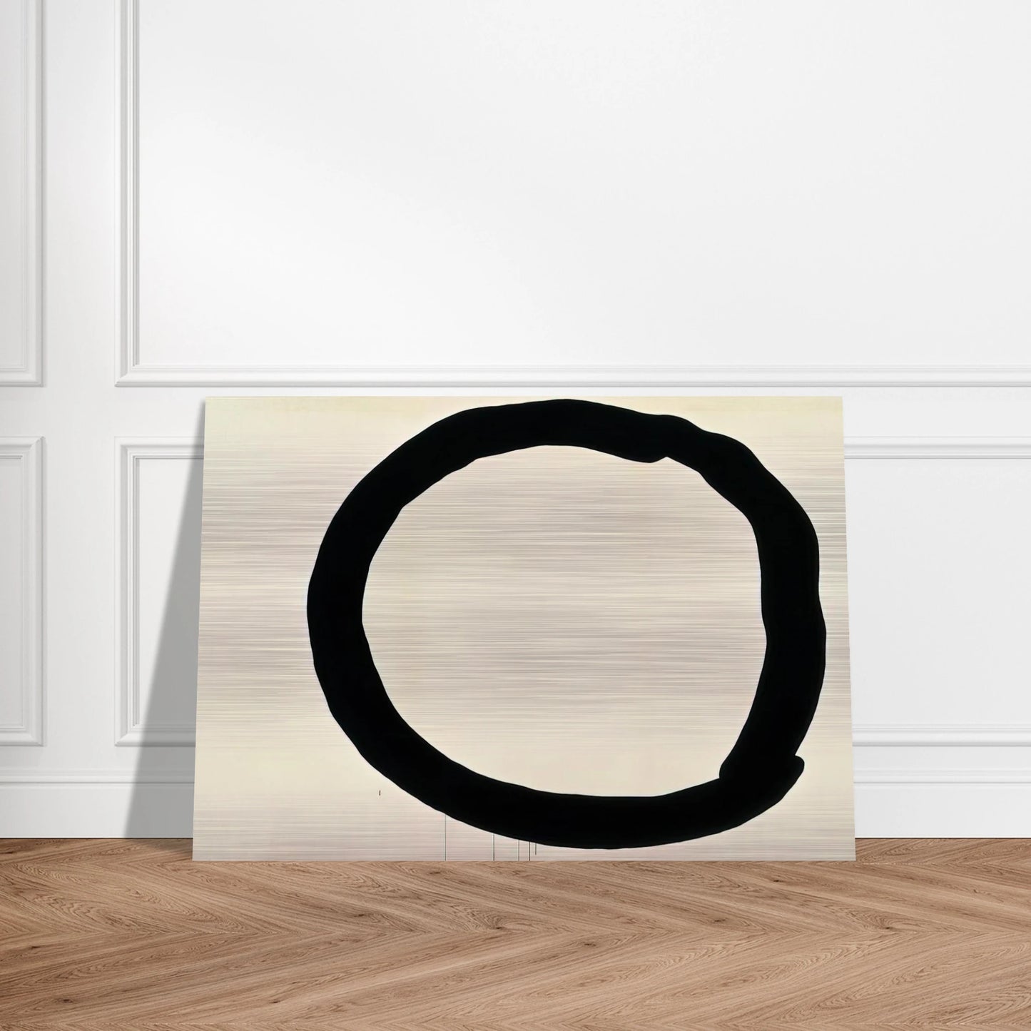 Work - 1965 - Jiro Yoshihara Brushed Aluminum Print - 70x100 cm / 28x40 inches | Jiro Yoshihara Aluminum Print | Jiro Yoshihara Prints