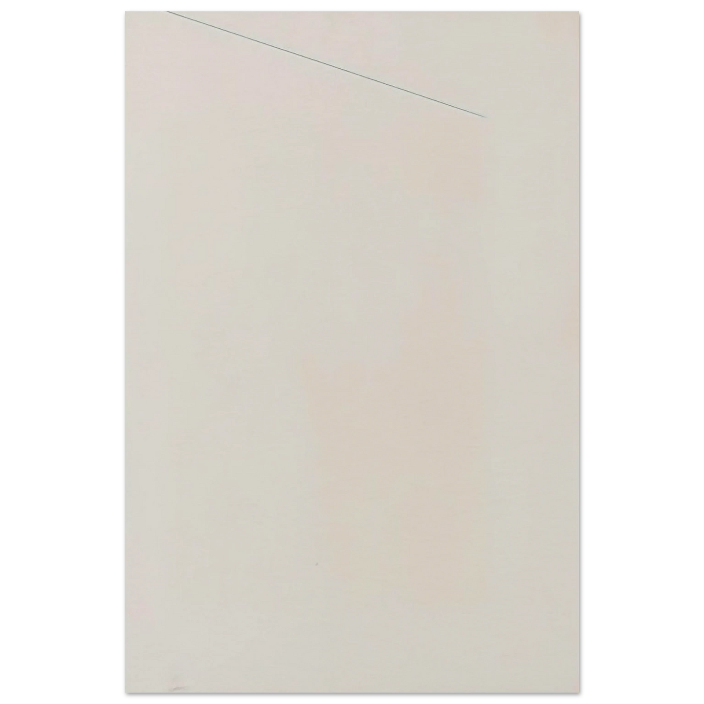 Blue Line - Minimalism - Robert Ryman Art Prints - 100x150 cm / 40x60″ inches | Robert Ryman Poster | Robert Ryman Prints