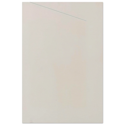 Blue Line - Minimalism - Robert Ryman Art Prints - 100x150 cm / 40x60″ inches | Robert Ryman Poster | Robert Ryman Prints