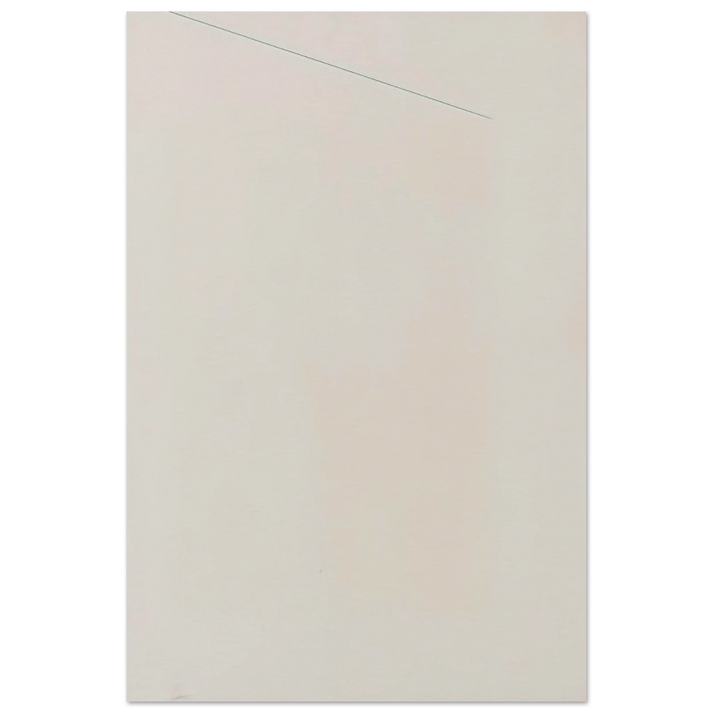Blue Line - Minimalism - Robert Ryman Art Prints - 100x150 cm / 40x60″ inches | Robert Ryman Poster | Robert Ryman Prints