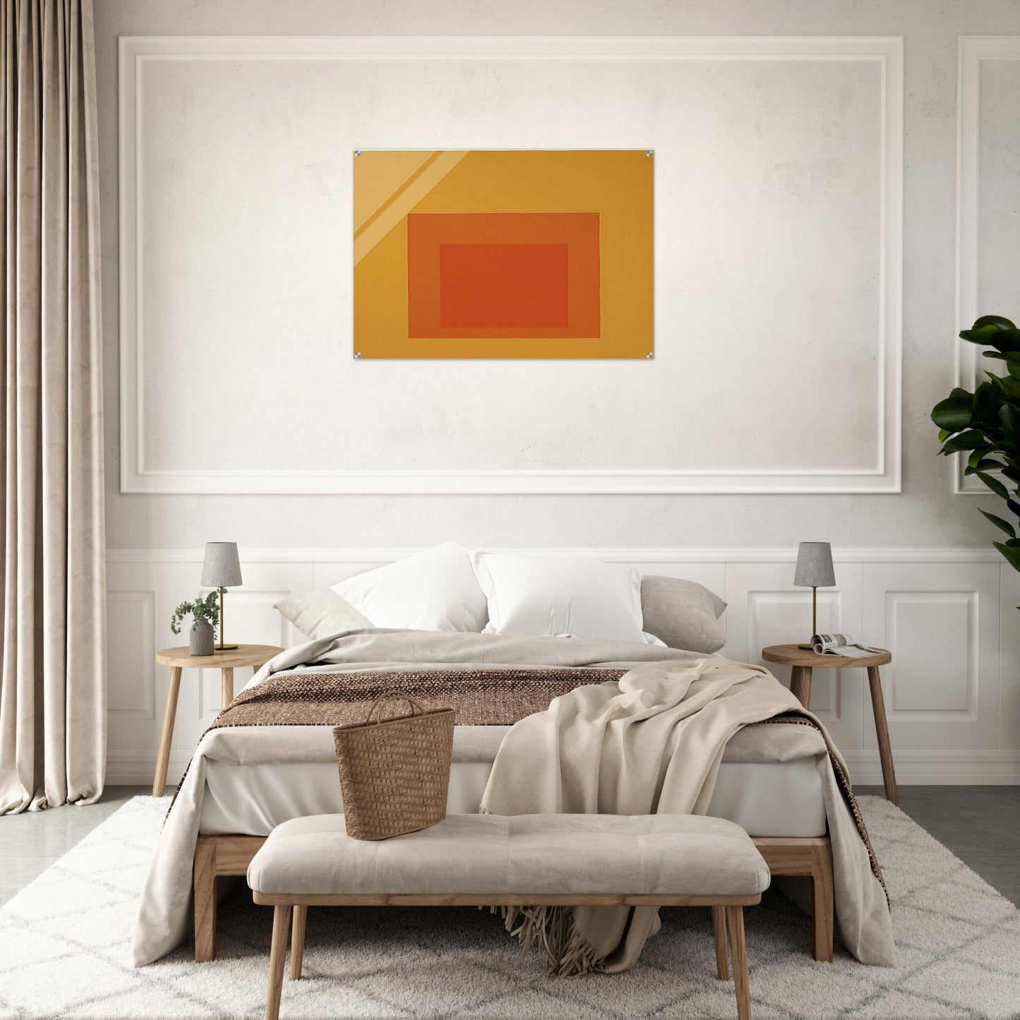 HOMAGE TO THE SQUARE 1967 - Josef Albers Acrylic Print - 70x100 cm / 28x40″ inches