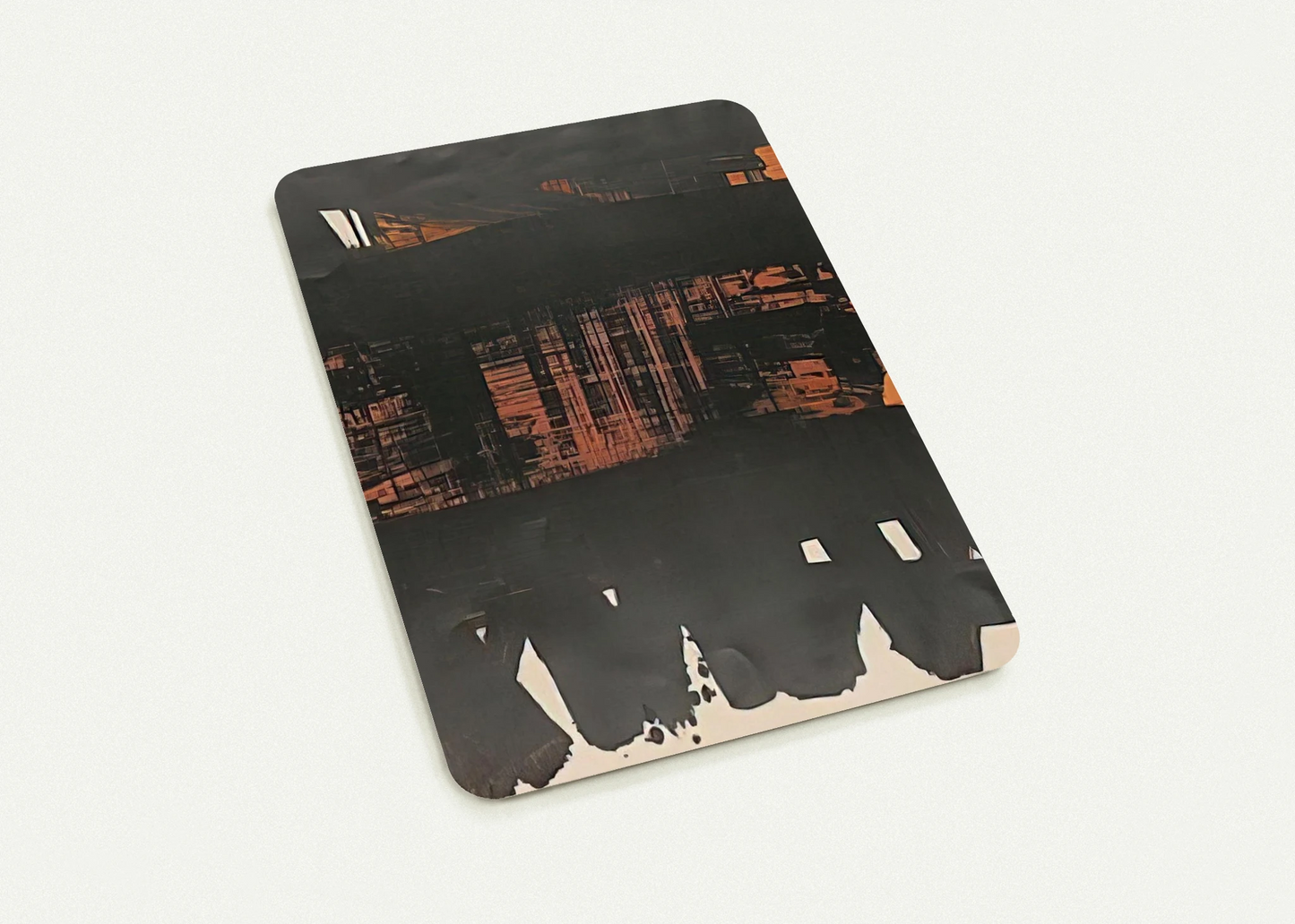 Lithographie No. 22 - 1969 By Pierre Soulages Pack of 10 Post Cards | Pierre Soulages Post Cards | A6 (10.5 x 14.8 cm) - 4.1 x 5.8 inches