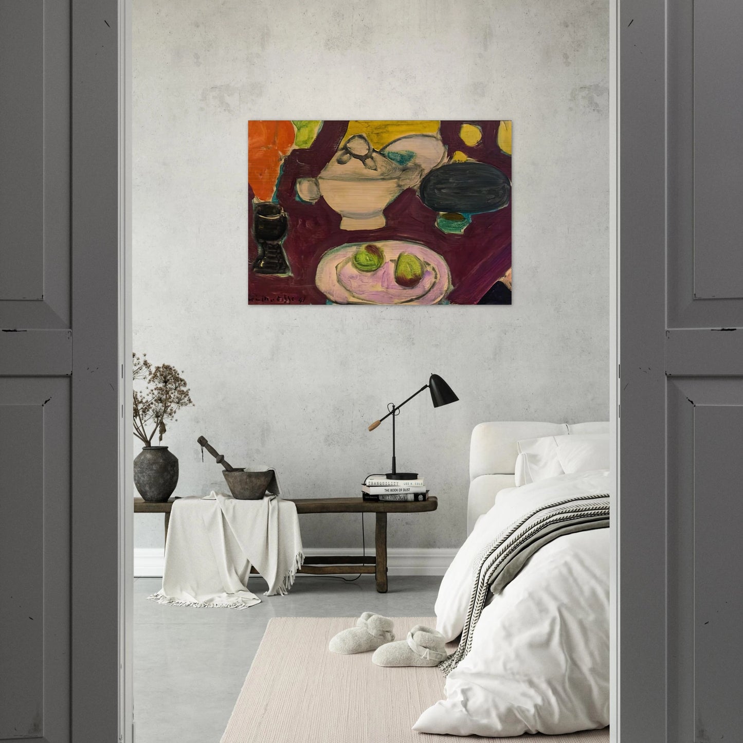 STILL LIFE 1941 - Henri Matisse Brushed Aluminum Print - 70x100 cm / 28x40 inches | Henri Matisse Aluminum Print | Henri Matisse Prints