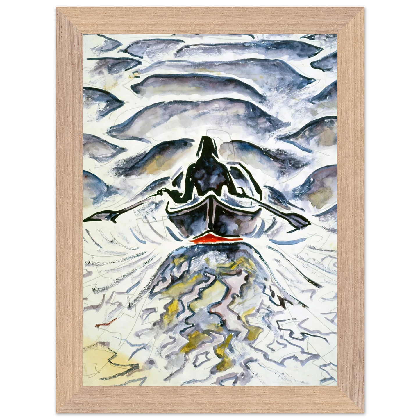 Walter Inglis Anderson - Walter Anderson Wall art - A2 (42 x 59.4  cm) - Fine Art Poster-canvas - -