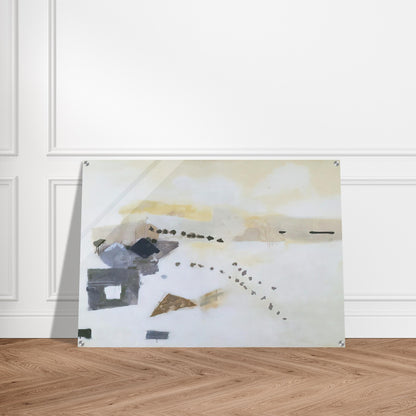 Footsteps - 1954 - Kenzo Okada Acrylic Print - 70x100 cm / 28x40″ inches
