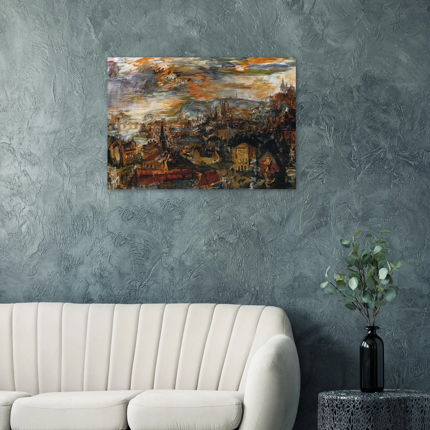 NOT_DETECTED_235890 - OSKAR KOKOSCHKA Brushed Aluminum Print - 70x100 cm / 28x40 inches | OSKAR KOKOSCHKA Aluminum Print | OSKAR KOKOSCHKA Prints