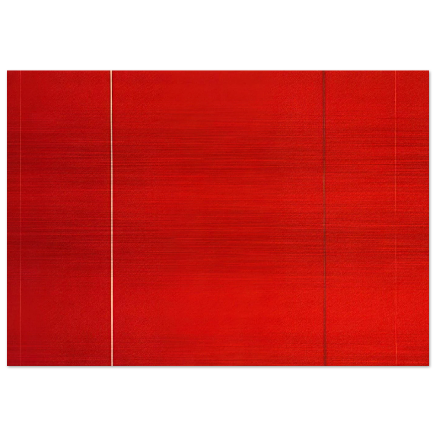 Vir Heroicus Sublimis - Barnett Newman Brushed Aluminum Print - 70x100 cm / 28x40 inches | Barnett Newman Aluminum Print | Barnett Newman Prints