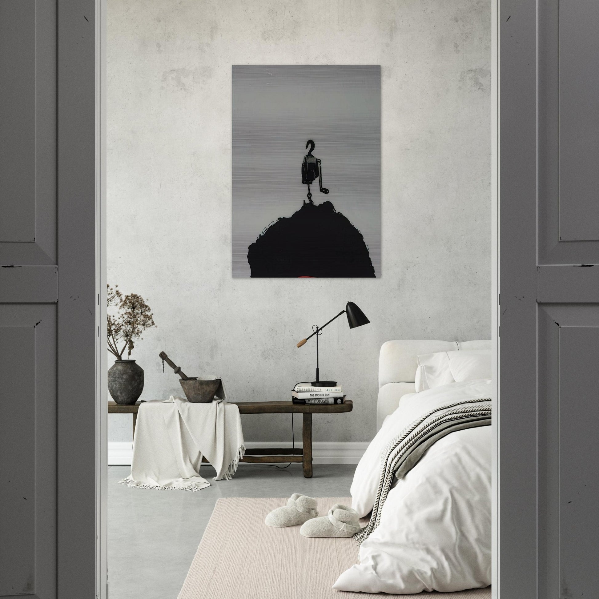 TOOL BOX 3 1966 - Jim Dine Brushed Aluminum Print - 70x100 cm / 28x40 inches | Jim Dine Aluminum Print | Jim Dine Prints