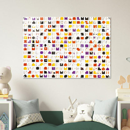 Book of Time - 1961 - Lygia Pape Acrylic Print - 70x100 cm / 28x40″ inches