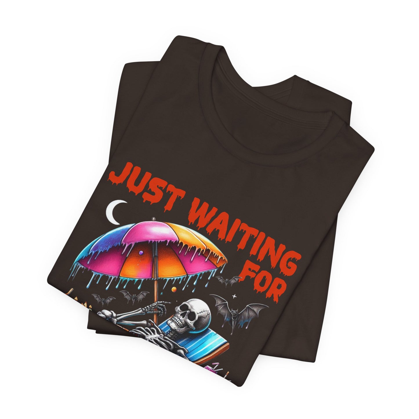 Spooky Summer Skeleton Wacht Gewoon Op Halloween