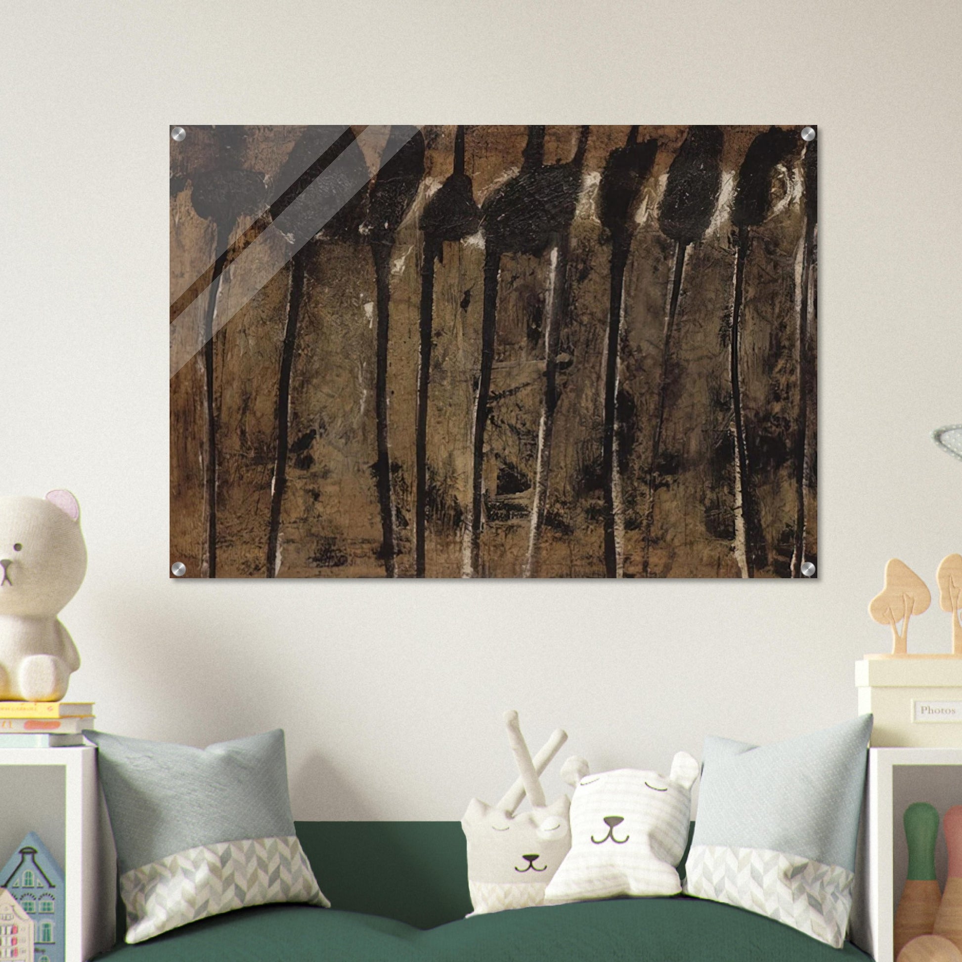 Solon I - Cy Twombly Acrylic Print - 70x100 cm / 28x40″ inches