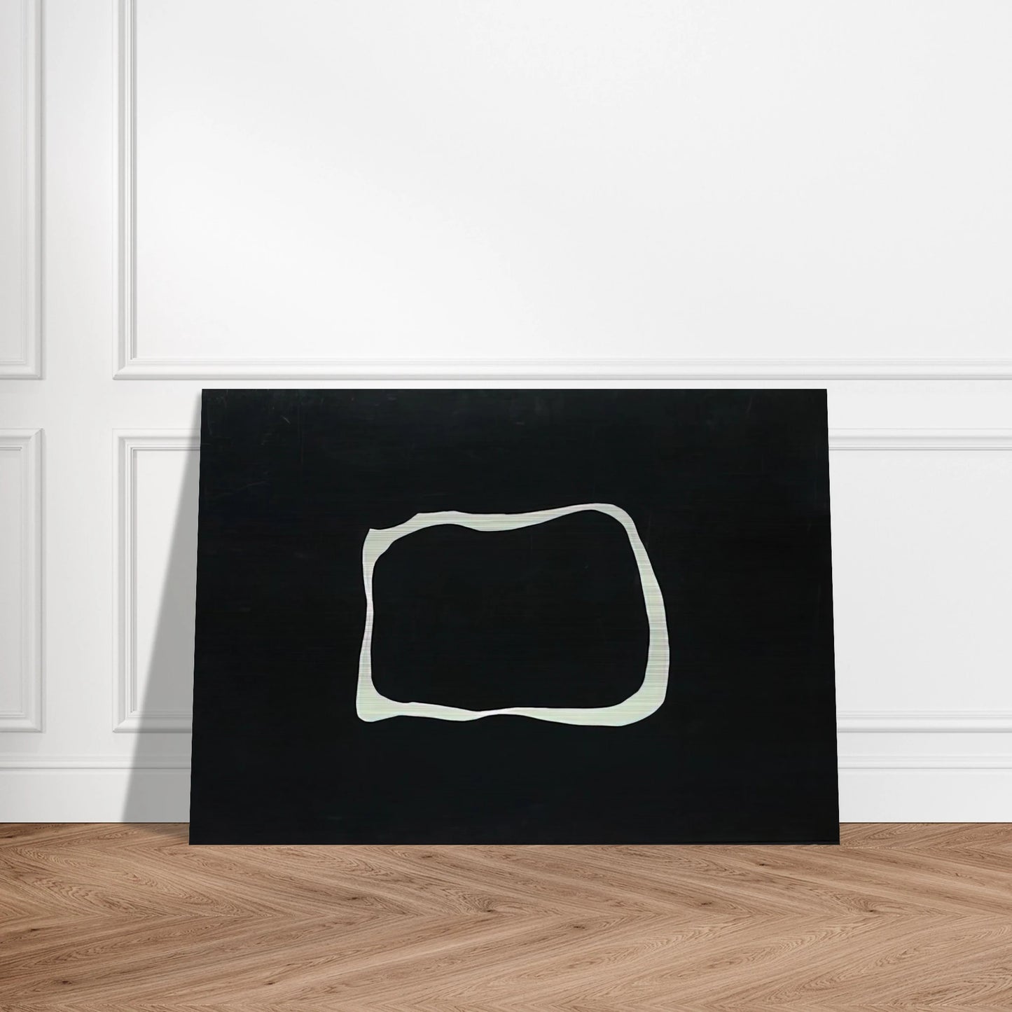 Untitled - 1966 - Jiro Yoshihara Brushed Aluminum Print - 70x100 cm / 28x40 inches | Jiro Yoshihara Aluminum Print | Jiro Yoshihara Prints