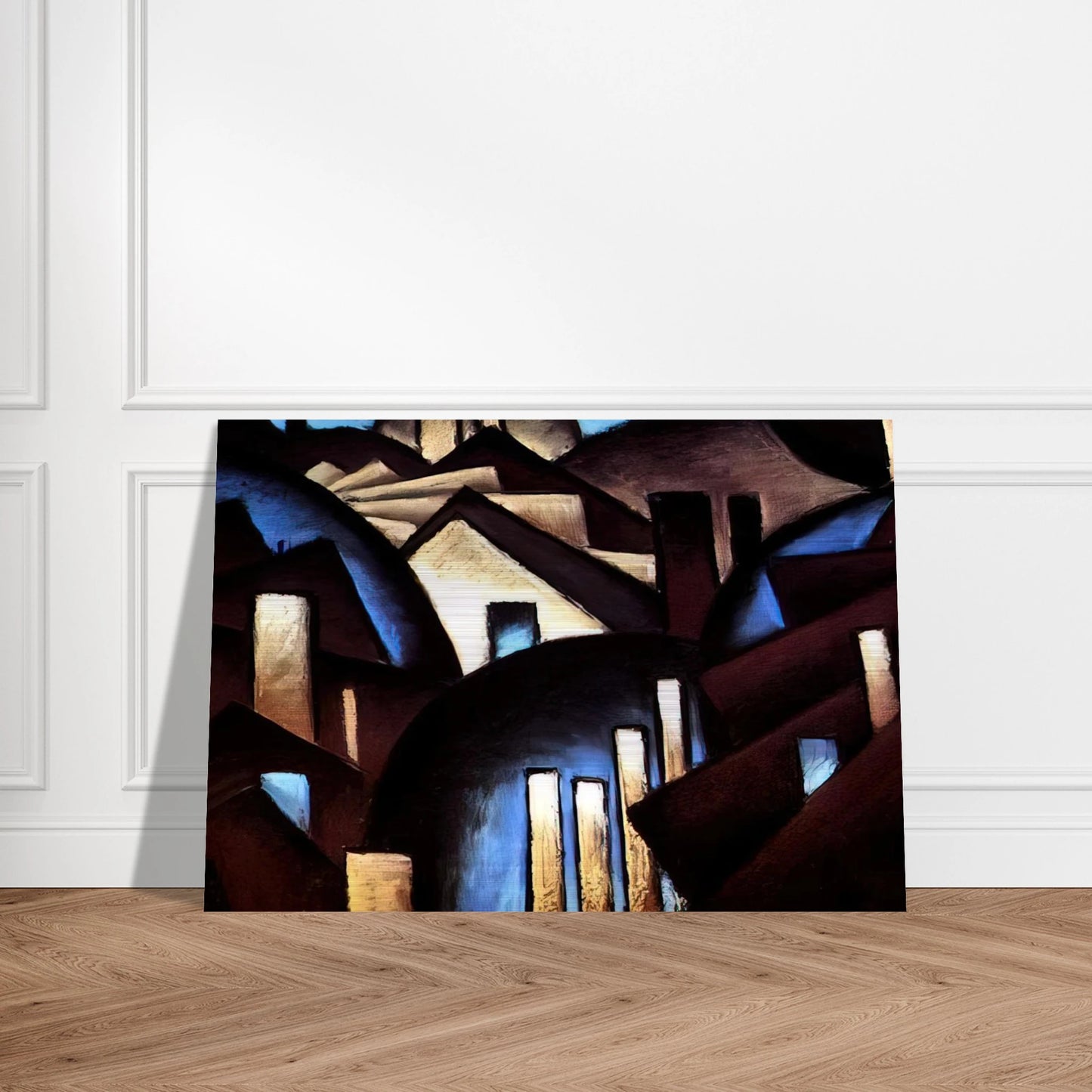 Nature Symbolized or Reefs - 1924 - Arthur Dove Brushed Aluminum Print - 70x100 cm / 28x40 inches | Arthur Dove Aluminum Print | Arthur Dove Prints