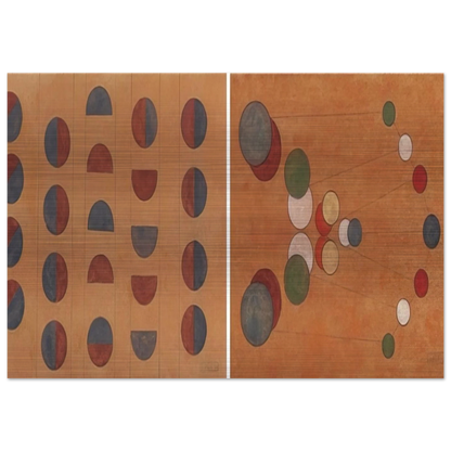Diptych - 1956 1 - Lolo Soldevilla Brushed Aluminum Print - 70x100 cm / 28x40 inches | Lolo Soldevilla Aluminum Print | Lolo Soldevilla Prints