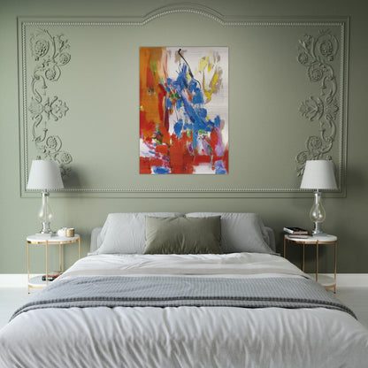 Wild Vine - Hans Hofmann Brushed Aluminum Print - 70x100 cm / 28x40 inches | Hans Hofmann Aluminum Print | Hans Hofmann Prints