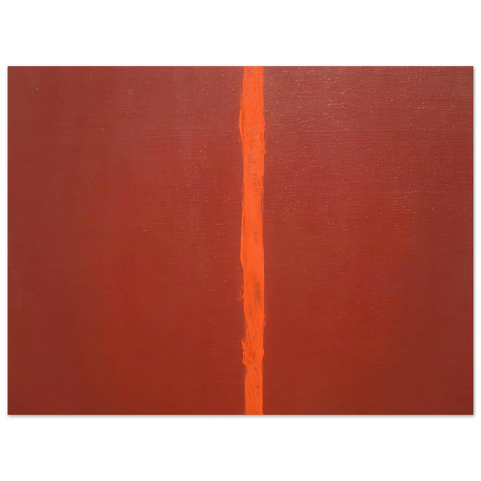 Barnett Newman - Onement III  75x100 cm / 30x40inches Fine Art Poster