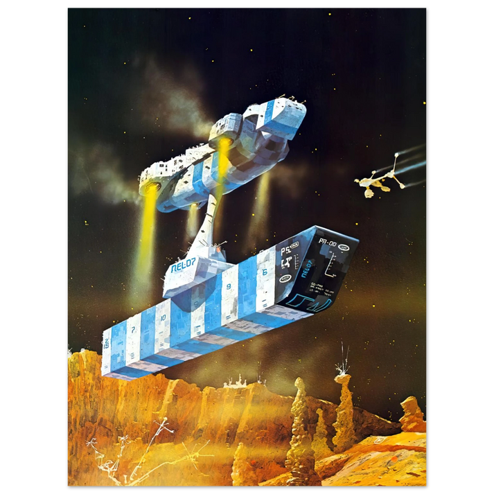Chris Foss - Chris Foss  75x100 cm / 30x40inches Fine Art Poster