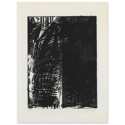 Brice Marden - Untitled Press Series - 1972  75x100 cm / 30x40inches Fine Art Poster