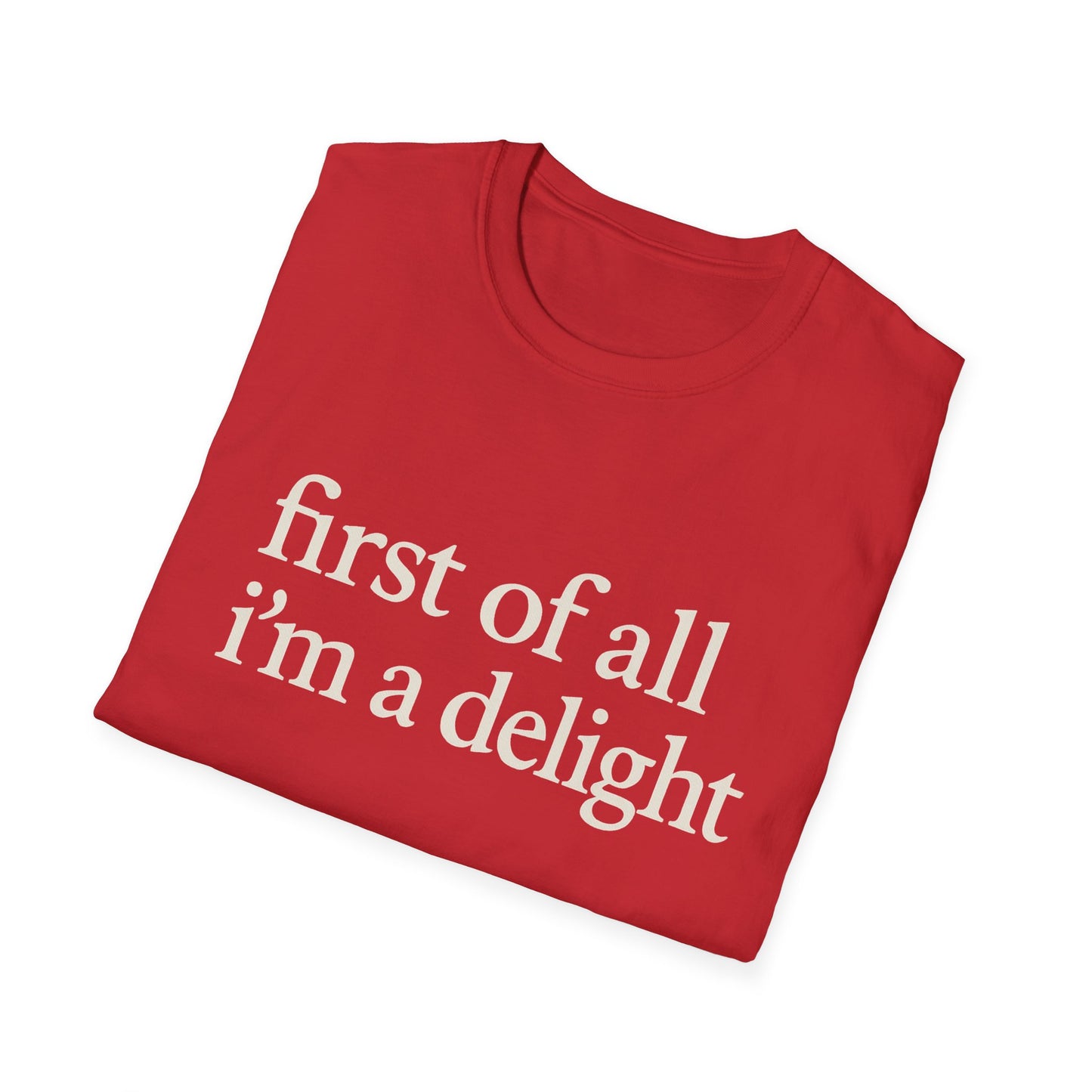 Allereerst ben ik een Leuke Shirt, Grappig Citaat T-shirt voor Vrouwen, Sassy Zegging Trui, Geestig Grafisch Cadeau voor Beste Vriendin